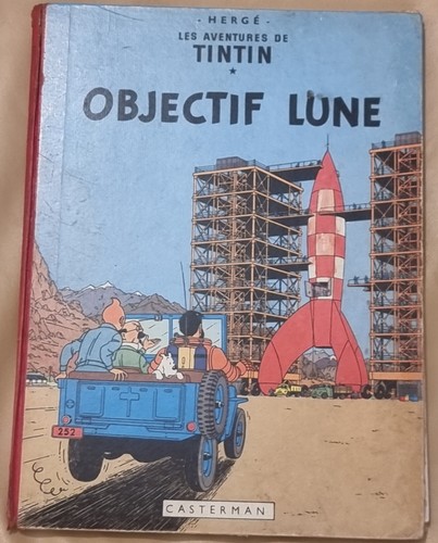 Tintin objectif lune - -16-,