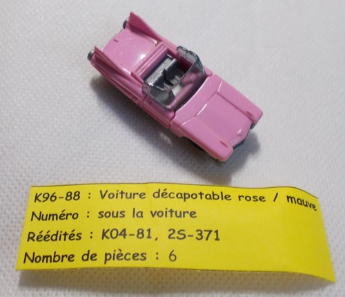 Kinder voiture décapotable - kinder,