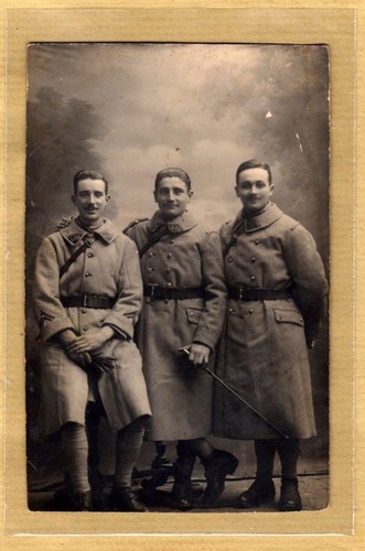 Cpa carte photo - carte, militaire