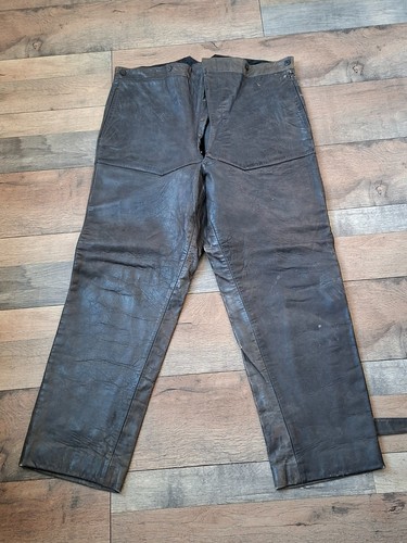 Pantalon cuir français - pantalon,