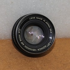 Konica Hexanon AR 50mm F 1.7 Lens Mint Used