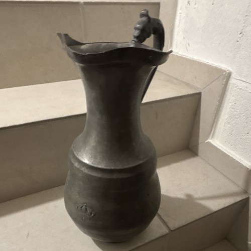 Ancien pichet étain - ancien, en