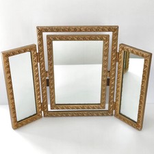 MIROIR TRIPTYQUE VINTAGE 1950