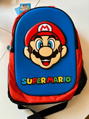 Cartable sac dos mario neuf - mario,