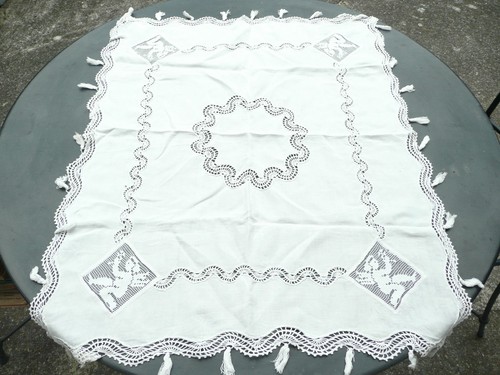 Petite nappe ancienne vintage - petite,