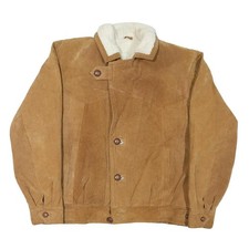 Veste En Cuir Beige Pour Homme