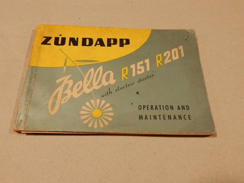 Original zundapp bella - original,