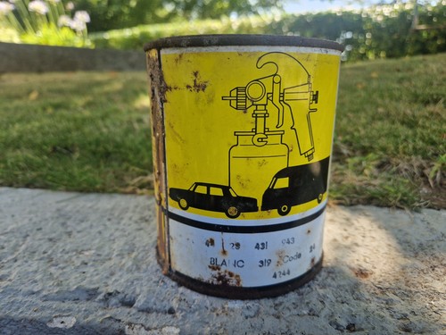 Pot peinture vintage renault - ,