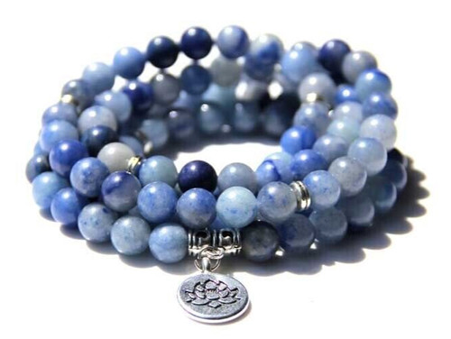 Collier sautoir aventurine
