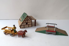 Chaumiére et Pont Bois Tres Bel Etat Erzgebirge Germany  1900-1910