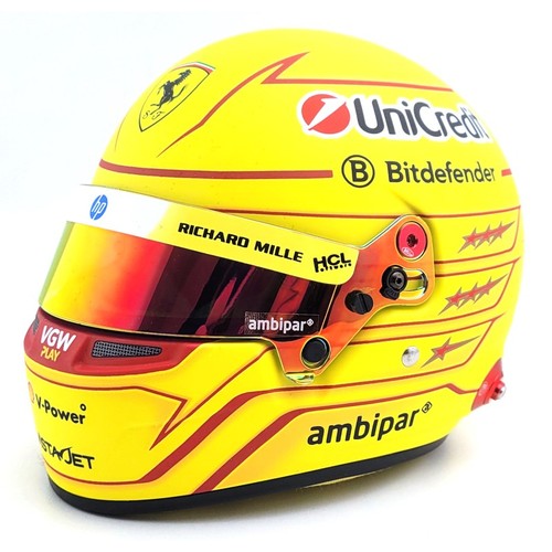 Casque ferrari lewis hamilton - casque,