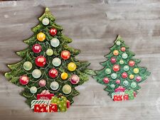 Vintage Cardboard Christmas Tree Lot Of 2