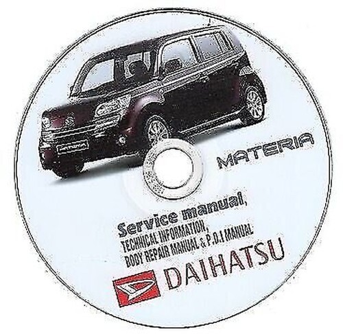 Daihatsu materia manuel - daihatsu,