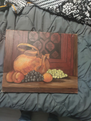 Bazin ancien tableau huile sur - tableau,