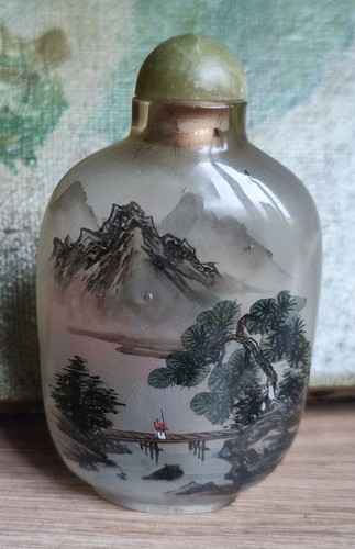 Tabatière chinoise verre - en,