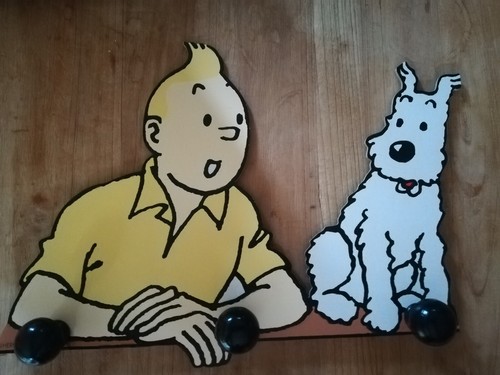 Porte manteau tintin - manteau,