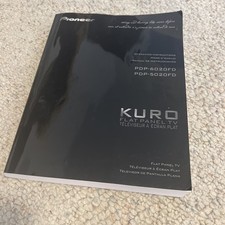 Pioneer PDP-6020FD/5020FD KURO TV OWNER'S OPERATING INSTRUCTIONS MANUAL