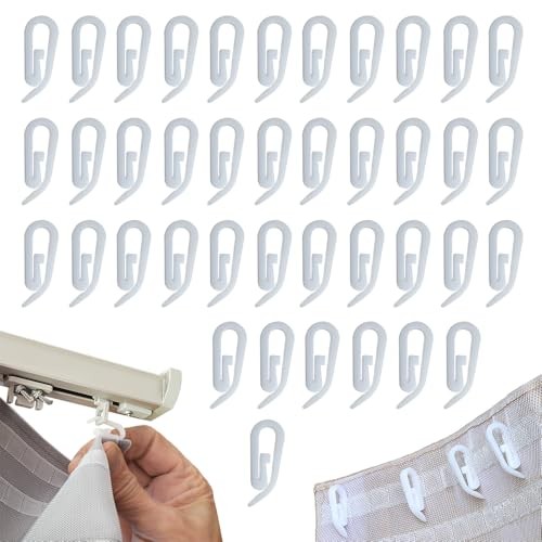 Crochets rideaux rail 100 - crochets, rail,100