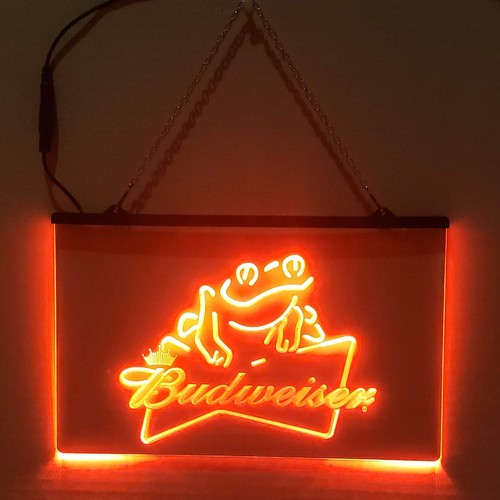 Budweiser frog led - led, sign