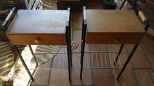 2 tables chevet Jacques Hitier