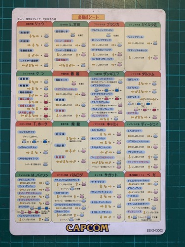 Super street fighter capcom - super,
