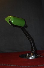 VINTAGE Art Deco SEVADAC Workshop Bauhaus Desk Lamp 1920s Belgian Utility Light