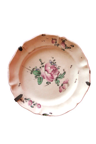 Assiette ancienne lunéville - assiette,