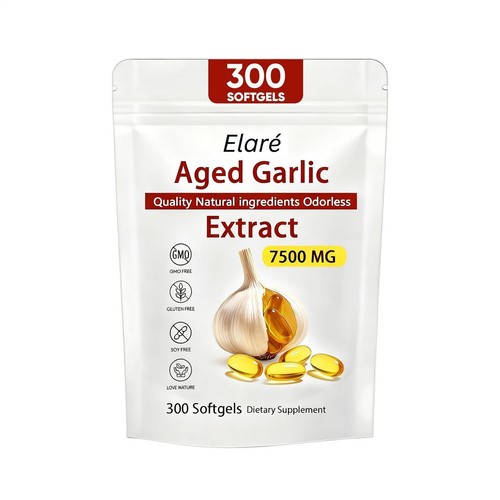 Elare aged garlic extract 300 - aged,
