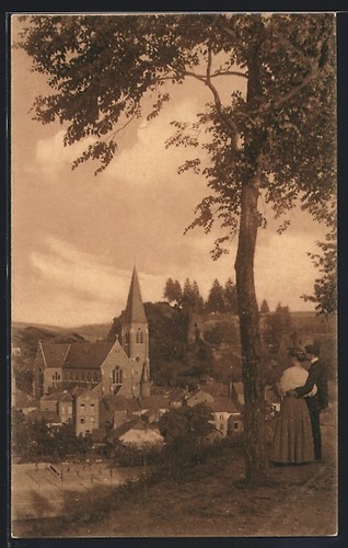 Cpa roche ardenne - la, roche-en-ardenne