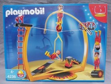 PLAYMOBIL 4236 CIRQUE funambule feu vélo acrobate chapiteau piste BOITE NEUVE