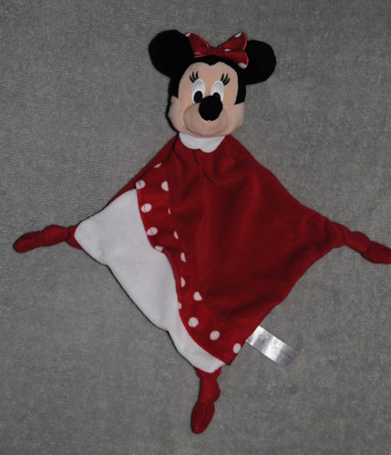 Doudou plat souris minnie - plat,