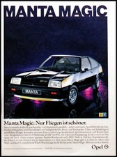 Opel Manta B, Manta Magic original 1981 advertisement