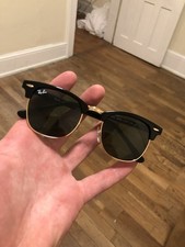 Authentic Ray-Ban Clubmaster Sunglasses - Used