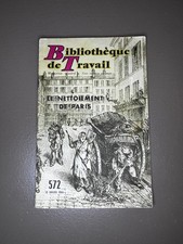 Ancien livret bibliothèque de