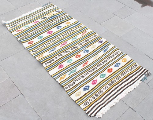 Tapis kilim turc - turc, 29''x59''