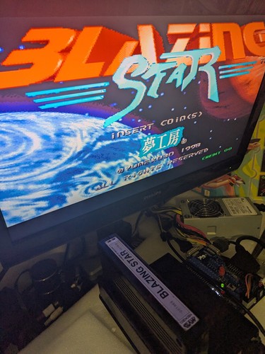 Blazing star jeu arcade - star, neo