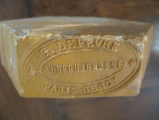 antique hexagonal sealing wax G. Lefèvre Paris Bercy