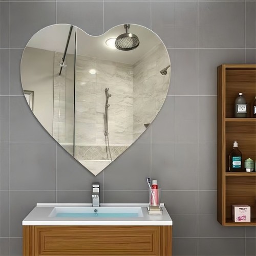 Miroirs muraux coeur - miroirs,