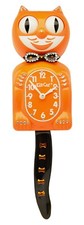 Orange Kit-Cat Klock Swarovski