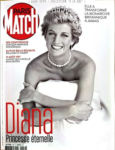 Diana paris match magazine - diana,