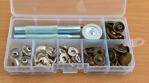 Bouton pression metal pcs - metal,
