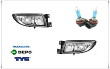 Set Paire Feu de Brouillard Avant Fiat Bravo 198 2007- > Lampes H11 Blanc