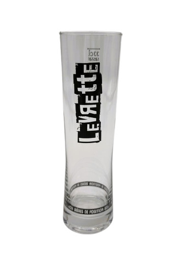 Verre bière levrette - 🍺, à