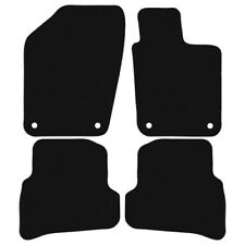 Volkswagen Polo 6R 2009 to 2018 Tailored Carpet Car Floor Mats in Black 4pcs