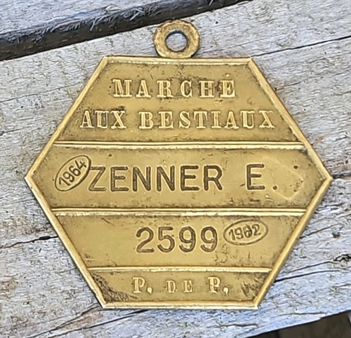 Ancienne plaque métier - ancienne, de