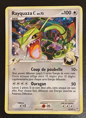 Carte pokémon rayquaza c - carte,