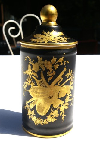 Ancien pot couvert - ancien,