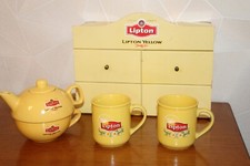 SUPERBE ENSEMBLE PUBLICITAIRE / THE LIPTON THEIERE TASSE MEUBLE / DECO CUISINE