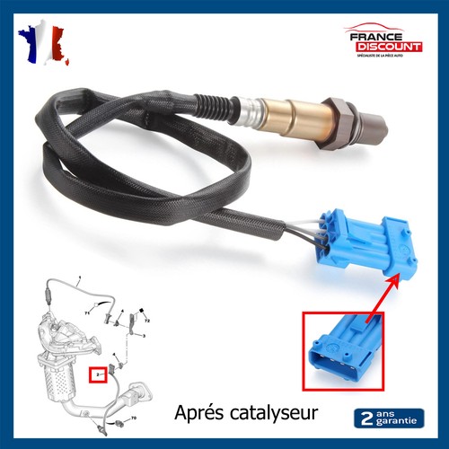 Sonde lambda pour peugeot 1007 - sonde,