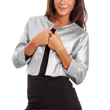 Veste Courte Femme Simili-Cuir